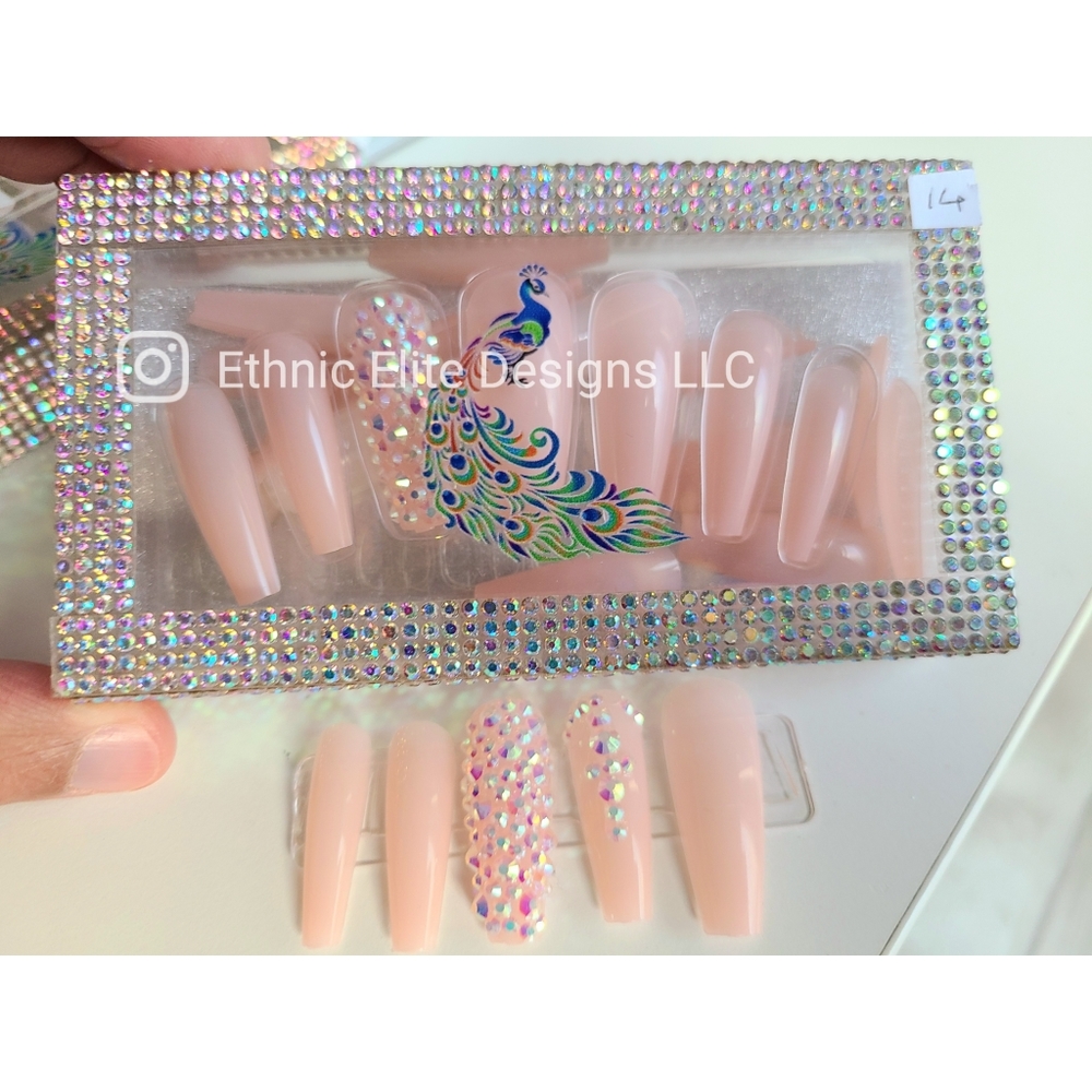 New boutique Long presson nail tips With GIFT BOX - Picture 5 of 10